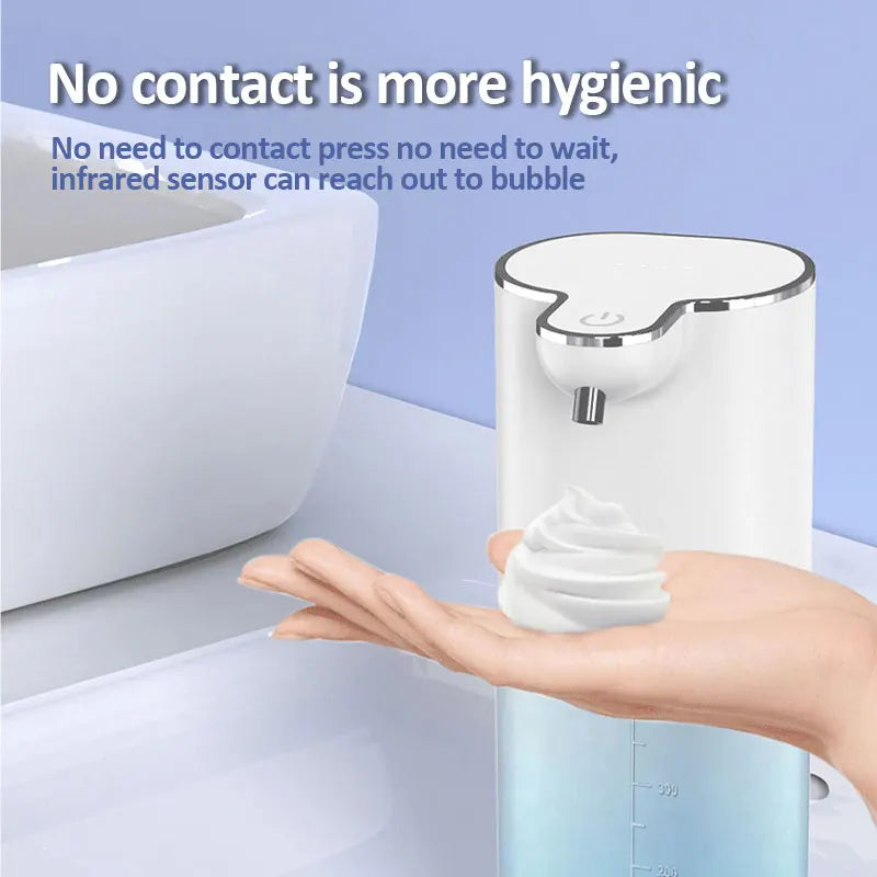 TouchlessFoam Automatic Soap Dispenser (USB Rechargeable, 400ml)